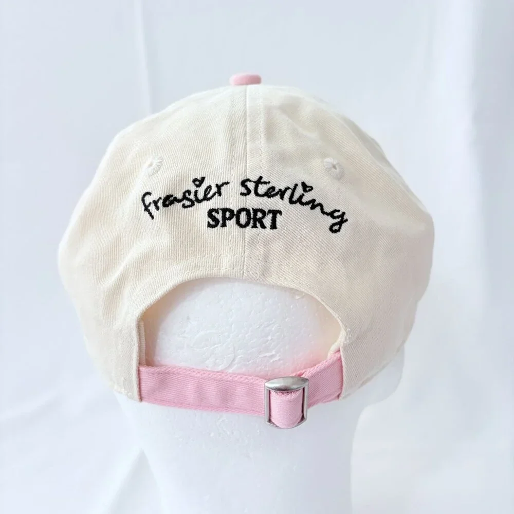 Embroidered Sailboat Frasier Sterling Sport Strapback Baseball Cap Hat‎